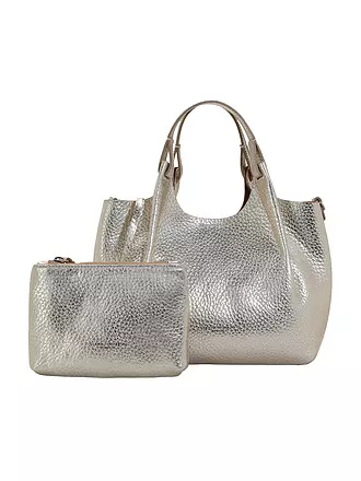 GIANNI CHIARINI | Sac en cuir - Sac Hobo DUA | gold